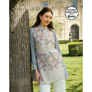 Heaven Lights Hannah Tunic - Powder XS