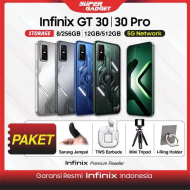 Infinix GT 30 GT30 Pro 5G 8/256 12/512 GB RAM 8GB 12GB 256GB 512GB HP Gaming Android HP + TWS GT 30
