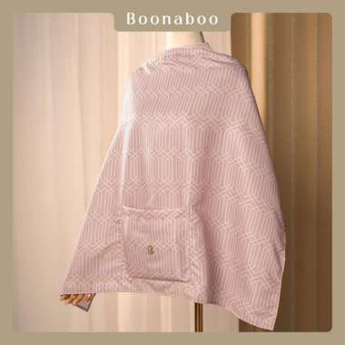 Apron Menyusui | Nursing Cover | Boonaboo Serene Nursing Apron Blush ALL SIZE BLUSH