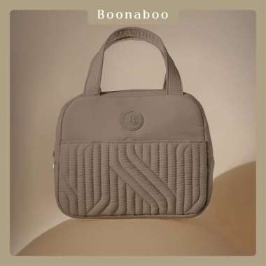 Tas Bekal | Lunch Bag | Boonaboo Bunny Lunch Bag Taupe TAUPE