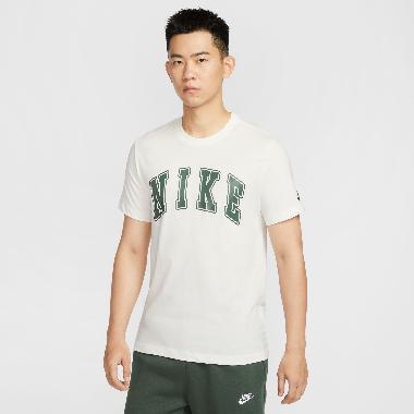 NIKE Men Sportswear Tee Club T-Shirt Pakaian Olahraga Pria [FZ7988-133] A/S Sail
