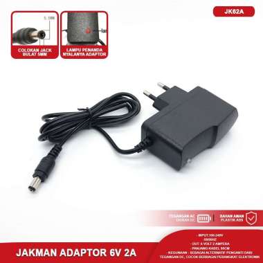 AC POWER ADAPTOR AC DC 5V 500MA Power Supply Adapter AC to DC 3.5mm JK62A