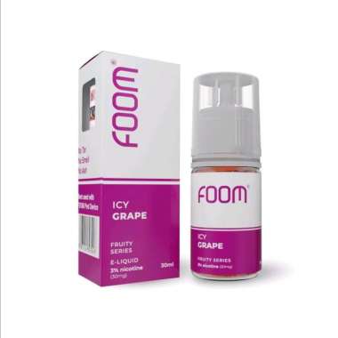 FOOM Liquid 30ml Refill Pod / Liquid Saltnic Pods Icy Grape