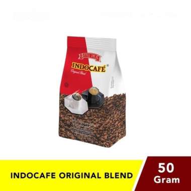 Indocafe Fine Blend Kopi [100 g/ Refill pack] Original 50gr