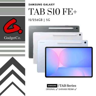 Samsung Galaxy Tab S10 FE Plus 5G 12/256GB Garansi Resmi Biru