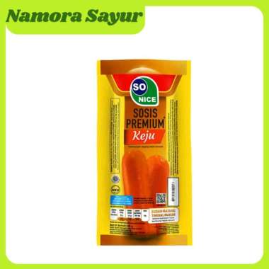 Promo Harga So Nice Sosis Siap Makan Premium Keju 60 gr - Blibli