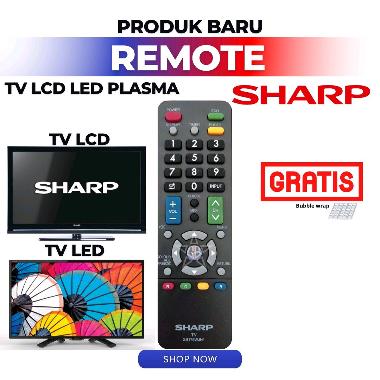 Remot Remote TV Led Lcd Plasma Remot Sharp Smart Tv Aquos Remote Smart Tv Sharp Sharp TV led lcd pla
