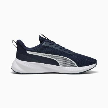Puma Unisex Running Flyer Lite 3 Sepatu Lari Pria/Wanita [31079702] 9 Navy-White