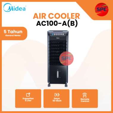 AIR COOLER MIDEA KAPASITAS 6 LITER AC100-A(B) GARANSI RESMI (MEDAN)