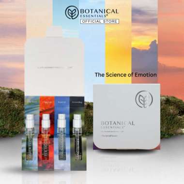 Botanical Essentials - Eau De Parfum Discovery Set 3ml x 4 Eau De Parfum The Science Of Emotion 3ml 