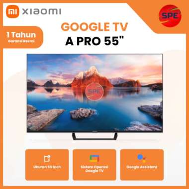 TV XIAOMI A PRO 55 INCH UHD 4K GARANSI RESMI (MEDAN)