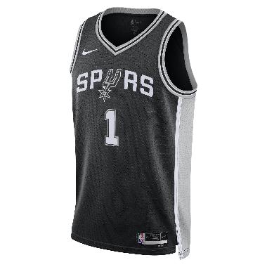 NIKE Men Basketball Victor Wembanyama San Antonio Spurs Icon Edition 2022/23 Dri-FIT NBA Swingman Je