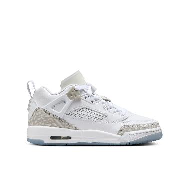 Nike Jordan Spizike Low (Gs) White/Neutral Grey-Metallic Silver (FQ3950-103) 5Y