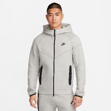 NIKE Men Sportswear Tech Fleeze Windrunner Hoodie Pria [FB7922-063] A/M Dk Grey Heather/Black