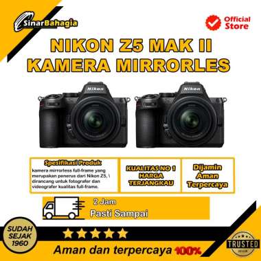 NIKON Z5 MAK II kamera mirrorles garansi resmi + z40-50mm