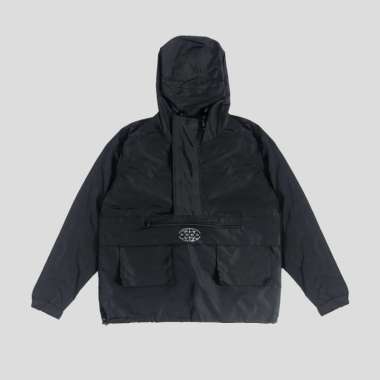 Prodigo - Jaket Gorpcore Pria Baluran All Varian I Jaket Cagoule I Gorpcore Jacket I Jaket Hitam Uni