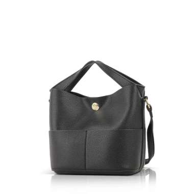 Tas Selempang Les Catino Bernice Crossbody -Black