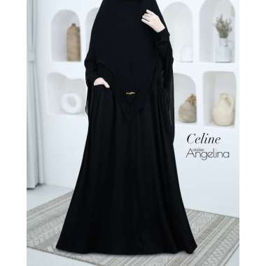 Atelier Angelina Celine Dress Embroidery - Black S