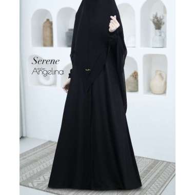 Atelier Angelina Serene Dress Embroidery - Black L