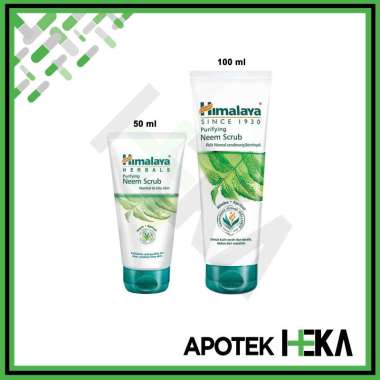 Himalaya Purifying Neem Scrub - Scrub Wajah Berminyak 50 ml
