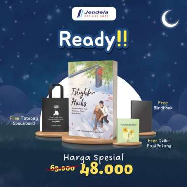 Buku Motivasi Islami Istighfar Hacks Membersihkan Hati, Membuka Pintu Keberkahan by Andi Luqmanul Qo