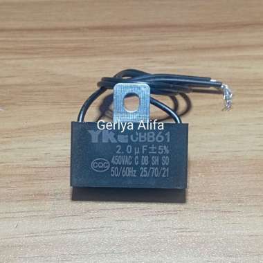 Kapasitor Dinamo Kipas Angin 2 UF