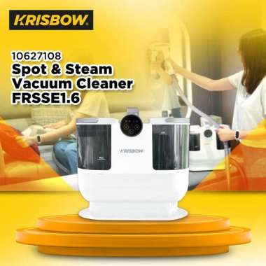 Krisbow Penghisap Debu Spot And Steam 1.6 Ltr - Putih