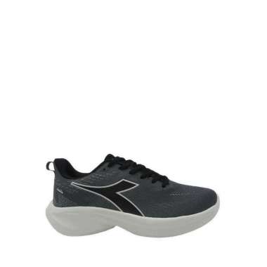 Diadora Men Running Shoes Norflock Sepatu Lari Pria [DIARU250502G] 42 Grey Black