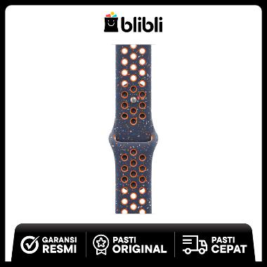 Apple 46mm Nike Sport Band S/M Blue Flame