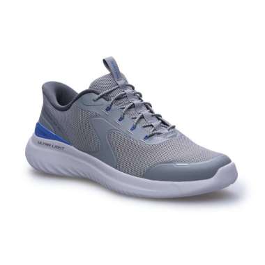 Skechers Men Shoes Bounder 2.0 Sepatu Pria [SKE232945GRY] 42 Gray