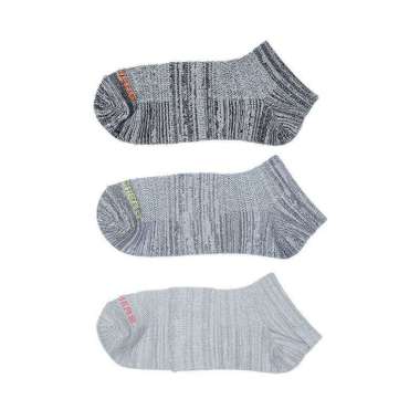 Skechers Women Socks 3-Pairs Non Terry Supersoft Low Cut Kaos Kaki Wanita [SKEJL600427B] - White