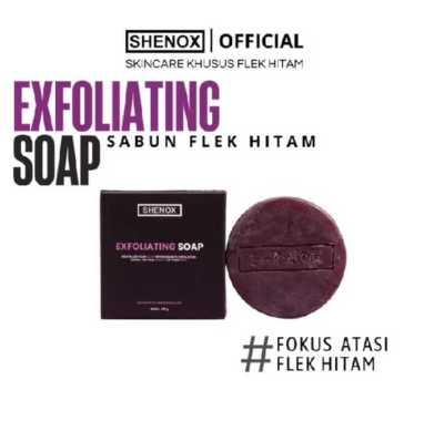 Exfoliating Soap Shenox Skincare Sabun Flek Hitam
