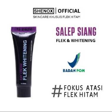 Shenox Skincare Salep Flek Day Whitening Resmi BPOM | Salep Pagi Flek Hitam