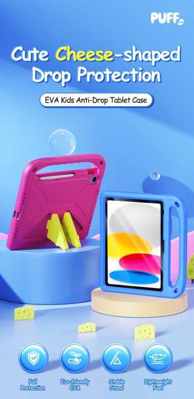 Case iPad 10 2022 | iPad 11 2025 - Dux Ducis Puff Cover Casing - Safe for Kids / Children iPad 11 Bi