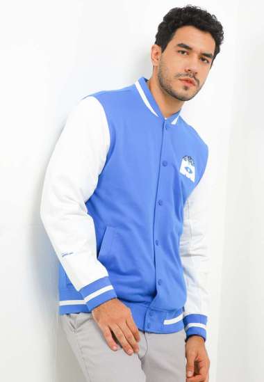 Giordano Men's Monster Inc Jacket - Snow white x Skydriver [0107464201] XL