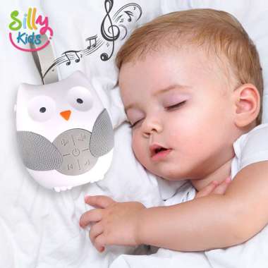 Owl Baby Soother Lullaby White Noise Portable / Speaker Lagu Bayi / Musik Tidur Baby Owl