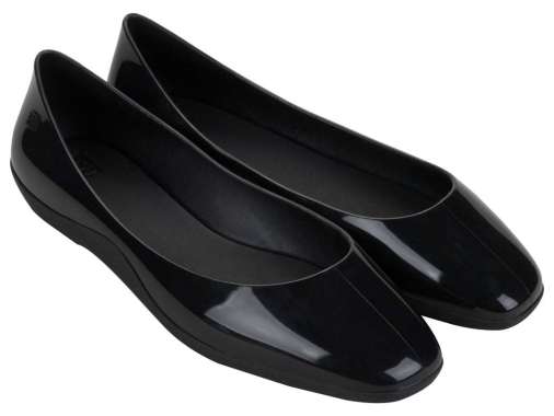 Zaxy Plie Sapatlha Ad Black Sepatu Flat Wanita 40