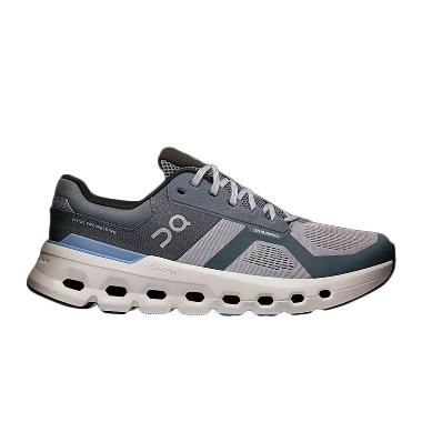 On Cloudrunner 2 Shoes Sepatu Lari Pria [3ME10143194] 9.5 Alloy Chambray