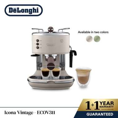 DeLonghi Icona Vintage ECOV311 Mesin Kopi Espresso - Hijau