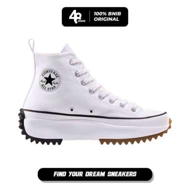 Sepatu Wanita Converse Run Star Hike High (166799C) Original 37