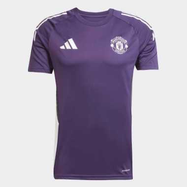 adidas Men Football Jerseys Mufc Tr Jsy Baju Bola Pria [JP3112] L Aurora Plum