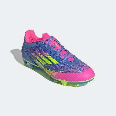 adidas Unisex Football Shoes F50 Club Fg/Mg Sepatu Bola Pria/Wanita [IE1245] 8.5 Blue Fusion