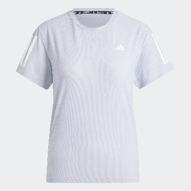 adidas Women Running T-Shirt Otr B Baju Lari Wanita [IP2041] A/L halo silver