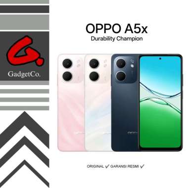 Oppo A5X 4/128 || 6/128 Garansi Resmi 4/128GB Laser White