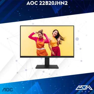 AOC 22B20JHN2 Monitor (22"/FHD/VA/100Hz/HDMI/VGA/VESA) Packing Kayu