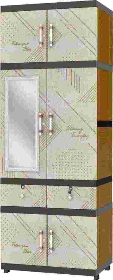 Naiba Lemari Susun Jumbo Kaca MSC (Instan) 9684 EBE