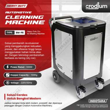 Dry Ice Blasting Machine / Mesin Blasting Kapasitas 100Kg Crodium BM-P8