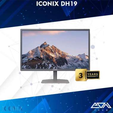 LED ICONIX DH19 Monitor (18.5"/HD/75Hz/5ms/VGA/HDMI) Packing standar