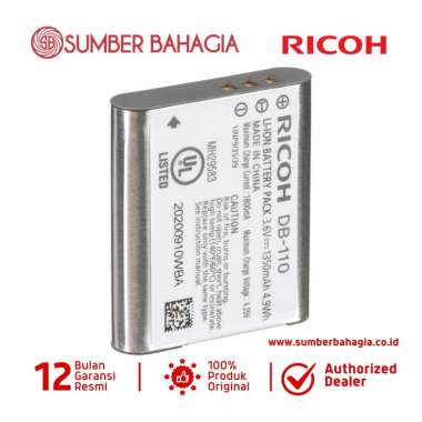 Sumber Bahagia - Ricoh DB-110 Rechargeable Lithium-Ion Battery camera