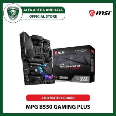 MSI MOTHERBOARD MPG B550 GAMING PLUS HITAM